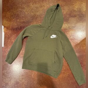 Nike Olive Green Hoodie